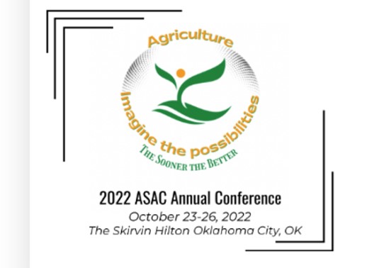 Register for the 2022 ASAC Conference Oct. 23-25 in Oklahoma City